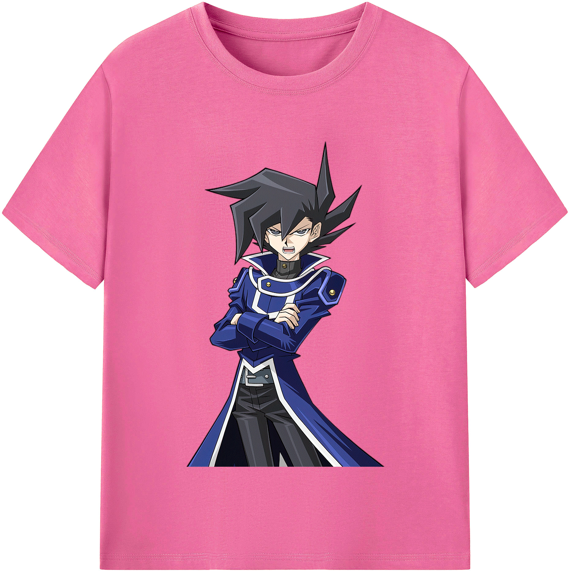 （画像用） 遊☆戯☆王 Yu-Gi-Oh! レディースカジュアルプリントTシャツ（綿100％）